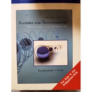 algebra and trigonometry.