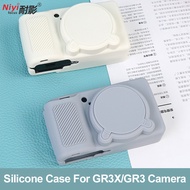 Silicone Case Skin Feeling Texture for Ricoh GR3 GR3X Camera Bag Mirrorless Cameras Protective Cover