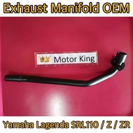Exhaust Ekzos Miniful Manifold With Bracket Yamaha Lagenda SRL110 SRL110Z SRL110ZR OEM