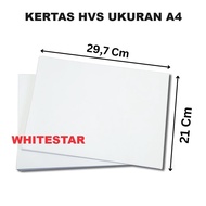 (50 sheets) A4 size hvs paper - 70, 75, 80, 100 gsm gr retail sidu/ world light/ paperone/