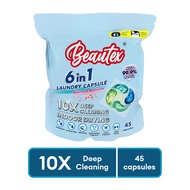 Beautex 6-in-1 Laundry Capsules 45s