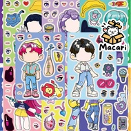 [KPOP DEMON HUNTERS] DIY Sticker Puzzle Change Face KPOP Demon Hunters DIY/ Demon Hunters Decorative