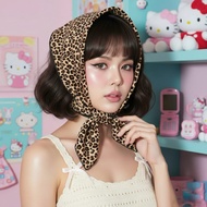 Leopard Bandana Leopard Print Scarf/ Kalcer Bandana/ Leopard Bandana/