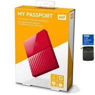 2023 Wd My Passport 1TB External Hard Disk Drive Official Guarantee