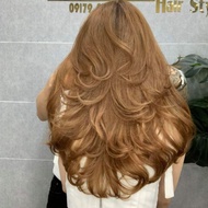 tặng kèm oxy TÓC NHUỘM NÂU VÀNG ROYAL/SNUKIA 100ml