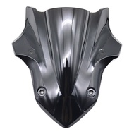 Black Touring Windshield WindScreen For Kawasaki Z900 Z 900 2017-2019