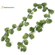 12 Pcs 7.5Ft Artificial Maple Leaves Hanging Vines, Fake Ivy Garland Hanging Plants for Garden Weddi