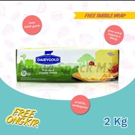 Keju Dairy gold 2kg / Keju Chedar / Keju parut / Keju murah
