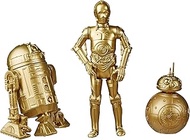 Star Wars Skywalker Saga 3.75-inch Scale C-3PO, BB-8 and R2-D2 Toys