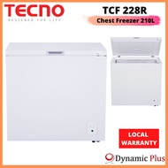 Tecno TCF228R Chest Freezer 210L