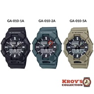 100% Original Casio G-Shock 10 Year Battery New Rugged Basic Series GA-010-1/ GA-010-2/ GA-010-5