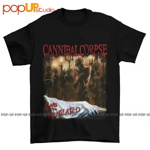 Cannibal Corpse Tomb Of The Mutilated T-Shirt Heavy M3Tal Vintage Men Gift Tee