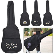 Waterproof Guitar Bag Resistant Adjustable Shoulder Strap Guitar Case Guitar Bag 31-41 Inch Printing