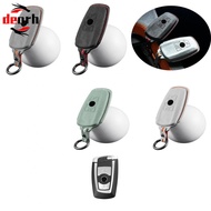 For BMW Key Cover Suede Material for 1 2 3 5 7 X1 X3 X5 X6 F16 Keys Compact Size