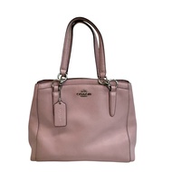 【二手】COACHF36642 兩用手提包/單肩包，粉紅色