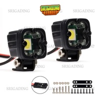 Injora Rectangle Spot Light LED Lamp RC Adventure 1/10