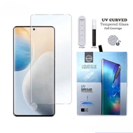 Vivo V60 5G / V50 5G / V40 Pro 5G / V30 Pro / V29 / Y78 5G V27 Pro UV Light Liquid Glue Tempered Gla