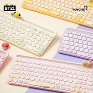 [Kstairway] BTS BT21 MININI Royche Bluetooth Wireless Keyboard Multi Pairing