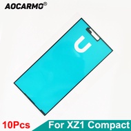 【Best value】 Aocarmo 10Pcs/Lot XZ1c LCD Adhesive Front Frame Sticker Glue Tape For Xperia XZ1 Compac