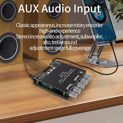 2x50W+100W Stereo Audio Receiver Amplifier Board CS8673E/TPA3116D2 Chip Speaker DIY Module With Filt