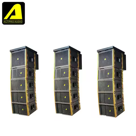 Stage speaker professional line array ACTPRO AUDIO dual 10-inch 2-way line array outdoor concert mus