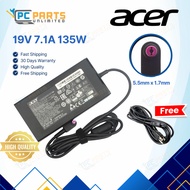 135W Acer Laptop Charger Adapter 19V 7.1A Nitro N18C3 ADP-135K V15 V17 VN7-571G VN7-791G VN7-792G