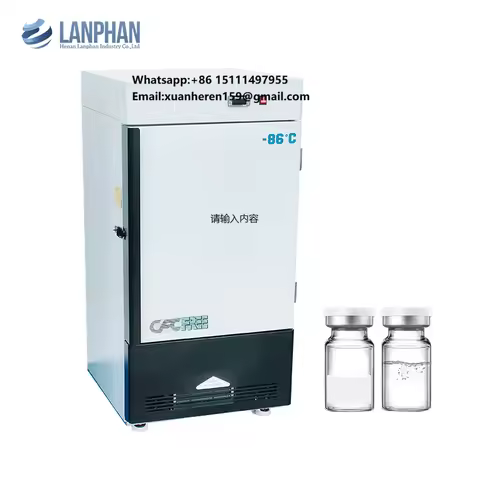 Laboratory -86 Degree Ultra Low Temperature Freezer ULT Freezer Vacine Freezer