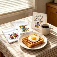 Super dad Print Tea Towel | Dad Gift | Father's Day Gift Idea | Kitchen Towel | Best Dad | New Dad G