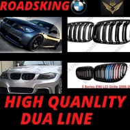 BMW E90 3 SERIES 2009~2013 GLOSSY BLACK FRONT BUMPER GRILL