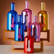 375ml UV Coating Round Glass Drink Bottle Long/