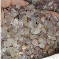 Purple rose quartz gravel 5-7 mm 200g/500g/1kg