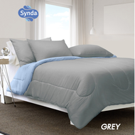[SET] SYNDA ชุดเซ็ตผ้าปูที่นอน รุ่น NATURE ZEN 4 สี MicroExtraLight (ขนาด 3.5ฟุต 5ฟุต 6ฟุต) (พร้อมผ้านวมเย็บติด)