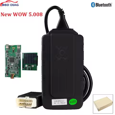 W0W 5.008 AK DS 15OE W0w Snooper with Bluetooth free keygen cars diagnostic scanner for multi brand 