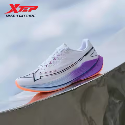Xtep Shyft 1.0 Professional Running Shoes For Men 2025 Summer Marathon Shock Absorbing Carbon Plate 