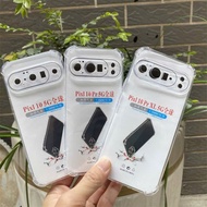 Shockproof silicone clear case for google pixel 10/pixel 10 pro/pixel 10 pro plus