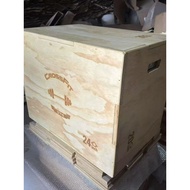 Three-in-One Wooden Jumping Box Training Jumping Box Jumping Stool Integrated Fitness Box Wooden Jum