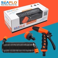 SEAFLO Car Wash Kit Pumpless Cleaning Kit Faucet Suitable For Car Cleaning and Garden Use Fits Most Garden Hoses