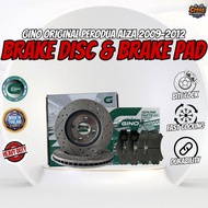 GINO BRAKE DISC / DISC ROTOR - PERODUA ALZA 2009-2025