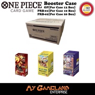One Piece TCG Booster Box Case OP-15 / EB-04 / EB-03 / OP-13 / PRB-02 (12 Box)(BRAND NEW)