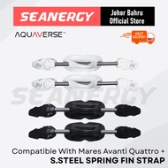 AQUAVERSE Diving Fin Strap Fin Spring Heel Strap One Pair for Mares Avanti Quattro+ Fin Scuba Diving