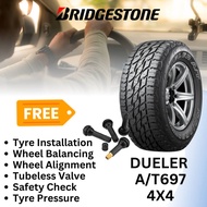 NEW TYRE 255/70R15 DUELER AT 697 BRIDGESTONE (WITH INSTALLATION)