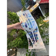 Dream car sticker, 7 silver color, super sharp and beautiful (black shop)