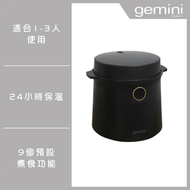 Gemini - 0.6L 陶瓷釉內膽小型電飯鍋 – GRC6BK丨電飯煲丨迷你電飯煲丨小窩居之選丨珍珠米