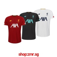 Liverpool Red Black White Pre Game Jersey 19/20