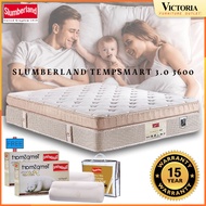 Slumberland TempSmart™ 3.0 3600 Mattress (15 Years Warranty) +FREE SHIPPING /Tilam / bed(Single/S.Single/Queen/King)床垫