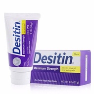 Desitin 57gr Maximum Strength Baby Diaper Rash Cream, 40% Zinc Oxide Protects Skin for 12 Hours