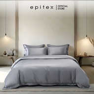 Epitex Lyoluxe 1200Tc Lyocell Solid Quilt Cover Set | Bedsheet | Cadar | Comfort