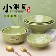 mangkuk kaca mangkuk plastik pakai buang A5 Daisy Japanese Ajisen Ramen Mangkuk Mala Tang Mangkuk Be