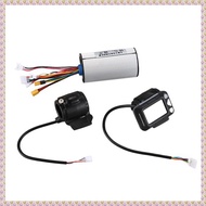 (SPVH) E-Scooter Controller Replacement Part Electric Scooter Bike 36V Controller LCD Monitor Brake Set Cycling Accessory