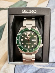 Seiko SRPD63k1 自動機械錶  綠水鬼